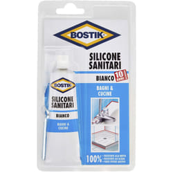 Bostik - Sigillante Siliconico Acetico per Sanitari Bianco 60 ml
