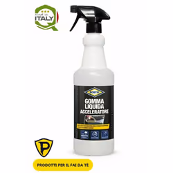 DESCRIZIONE : Spray che accelera il processo di asciugatura dello strato superiore Bostik Gomma Liquida® e lo rende impermeab ...