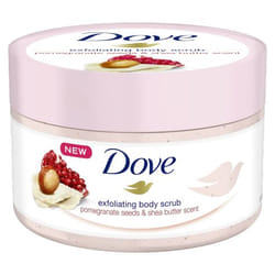 Dove Pomegranate & Shea Butter Scrub per corpo 225 ml