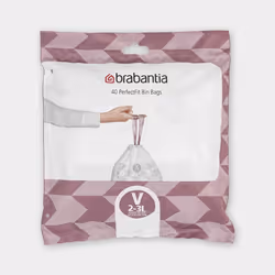 Brabantia 100253, 3 L, Bianco, Plastica, Cina, 290 mm, 235 mm