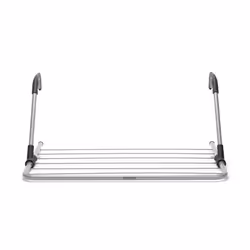 Brabantia Radiator Airer and Hanging Drying Rack - Metallic Grey - Vista aggiuntiva 2