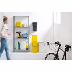 Brabantia Sort & Go Poubelle Plastique Gris 6 L - Vista aggiuntiva 10