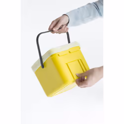 Brabantia Sort & Go Poubelle Plastique Gris 6 L