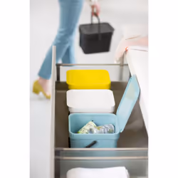 Brabantia Sort & Go Poubelle Plastique Gris 6 L - Vista aggiuntiva 8