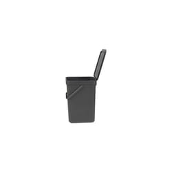 Brabantia Sort & Go Poubelle Plastique Gris 12 L