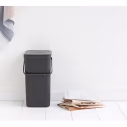 Brabantia 109966 bidone per la spazzatura 16 L Rettangolare Grigio - Vista aggiuntiva 5