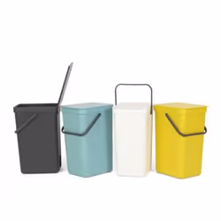 Brabantia 109966 bidone per la spazzatura 16 L Rettangolare Grigio - Vista aggiuntiva 6