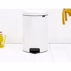 Brabantia 111846 bidone per la spazzatura 20 L Rotondo Bianco - Vista aggiuntiva 4