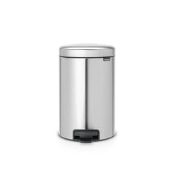 Brabantia 112041 bidone per la spazzatura 12 L Rotondo Acciaio inox