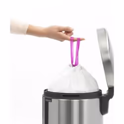 Brabantia 112041 bidone per la spazzatura 12 L Rotondo Acciaio inox - Vista aggiuntiva 7