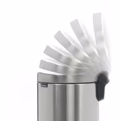 Brabantia 112041 bidone per la spazzatura 12 L Rotondo Acciaio inox - Vista aggiuntiva 8