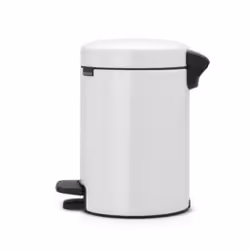 Brabantia 112126 bidone per la spazzatura 3 L Rotondo Bianco - Vista aggiuntiva 5