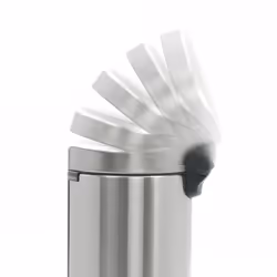 Brabantia Pedal Bin newIcon Rotondo Acciaio spazzolato - Vista aggiuntiva 4