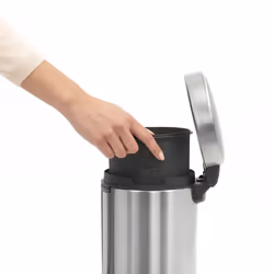 Brabantia Pedal Bin newIcon Rotondo Acciaio spazzolato - Vista aggiuntiva 5