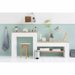 Brabantia GG172 Poubelle à Pédale Newicon avec Seau en Plastique, 3 L - Acier Brillant - Vista aggiuntiva 6