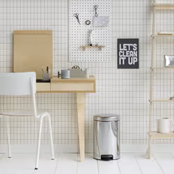Brabantia 113581 bidone per la spazzatura 12 L Rotondo Acciaio inox - Vista aggiuntiva 4