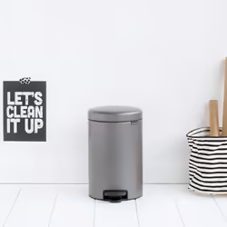 Brabantia 113628 cestino per rifiuti Rotondo Platino - Vista aggiuntiva 5