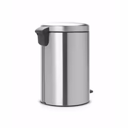 Brabantia 114021 Poubelle à Pédale Newicon avec Seau en Plastique, 20 L - Acier Mat