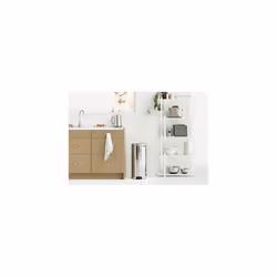 Brabantia -114762 - Poubelle à Pédale NewIcon avec Seau Intérieur en Métal 30 L - Inox Brillant - Vista aggiuntiva 4