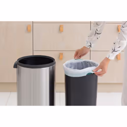 Brabantia - 115349 - Poubelle Touch Bin Unie New, 30 L - INOX Mat - Vista aggiuntiva 5