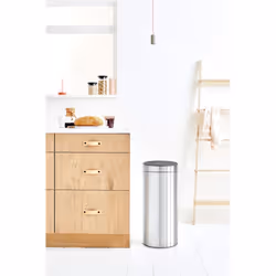 Brabantia - 115349 - Poubelle Touch Bin Unie New, 30 L - INOX Mat - Vista aggiuntiva 9