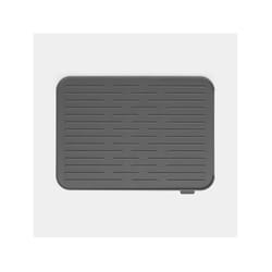 Brabantia - sinkside tappetino scolapiatti silicone d.grey