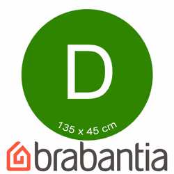 Brabantia - 119101 - Housse pour Table à Repasser D 135 x 45 cm, kit Complet, Morning Breeze