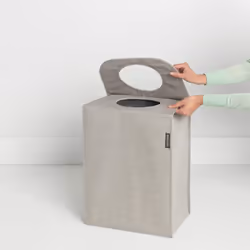 Brabantia 120367 porta biancheria 55 L Rettangolare Grigio - Vista aggiuntiva 5