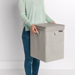 Brabantia 120428 porta biancheria 35 L Rettangolare Grigio - Vista aggiuntiva 5