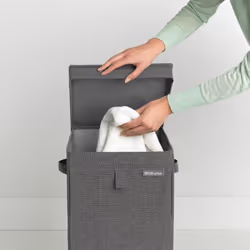Brabantia 120442 porta biancheria 35 L Rettangolare Nero - Vista aggiuntiva 5