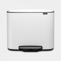 Brabantia - 121388 - Poubelle Bo Pedal Bin, 36 litres, Blanc