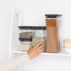 Brabantia Tasty+ Quadrato Plastica Nero, Trasparente - Vista aggiuntiva 2