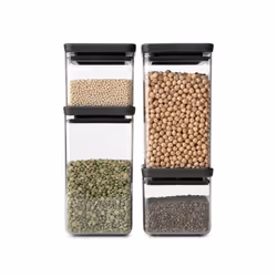Brabantia Tasty+ Quadrato Plastica Nero, Trasparente - Vista aggiuntiva 3