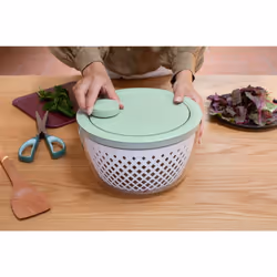 Brabantia 145407 centrifuga da insalata Verde, Bianco - Vista aggiuntiva 4