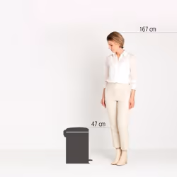 Brabantia NewIcon 20 L Rotondo Beige - Vista aggiuntiva 3