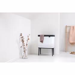 Brabantia 200502 porta biancheria 60 L Rettangolare MDF Bianco - Vista aggiuntiva 4