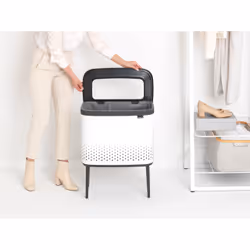 Brabantia 200502 porta biancheria 60 L Rettangolare MDF Bianco - Vista aggiuntiva 5