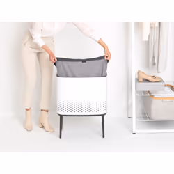 Brabantia 200502 porta biancheria 60 L Rettangolare MDF Bianco - Vista aggiuntiva 6
