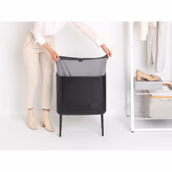 Brabantia 200526 porta biancheria 60 L Rettangolare Nero - Vista aggiuntiva 6
