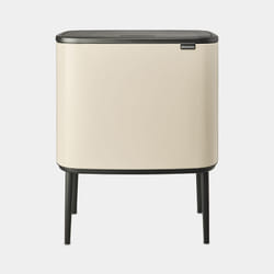 Brabantia Bo Touch Bin 34 L 2 cestello/i Beige