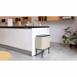 Brabantia Bo Touch Bin 33 L 3 cestello/i Beige - Vista aggiuntiva 4