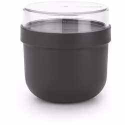 Brabantia Make & Take, Contenitore per il pranzo, Adulto, Grigio chiaro, Plastica, Monocromatico, Rotondo