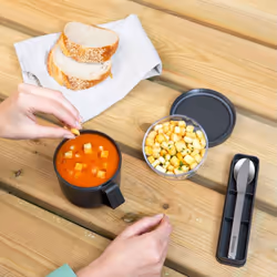 Brabantia Make & Take set di posate 3 pz Grigio, Acciaio inox - Vista aggiuntiva 5