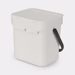 Brabantia Sort & Go 3 L 1 cestello/i Grigio - Vista aggiuntiva 4