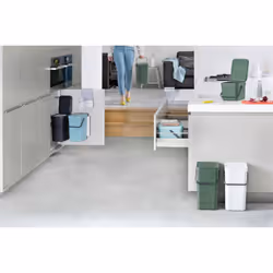 Brabantia Sort & Go 6 L 1 cestello/i Grigio - Vista aggiuntiva 7