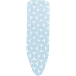 Brabantia - Copriasse da Stiro b - 124 x 38 cm - Set Completo in Cotone al 100% e Strato di Schiuma da 8 mm - Per Ferri da Stiro e Vapore