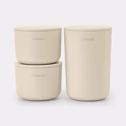 Brabantia 223501, Organizzatore da bagno, Beige, Plastica, 226 g, Cina, 3 pz