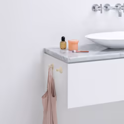 Brabantia 223761 anello e portasciugamano Gancio per asciugamano Montabile a parete Beige