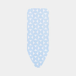 Brabantia 225604 rivestimento per asse da stiro Copertura superiore dell'asse da stiro Blu, Bianco