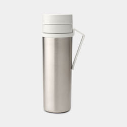 Brabantia 228667 borraccia Uso quotidiano 500 ml Acciaio inox Grigio, Acciaio